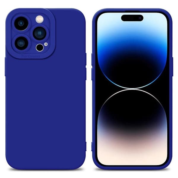 Skyddsfodral för iPhone 14 PRO i FLUID BLÅ Stötsäker Blå