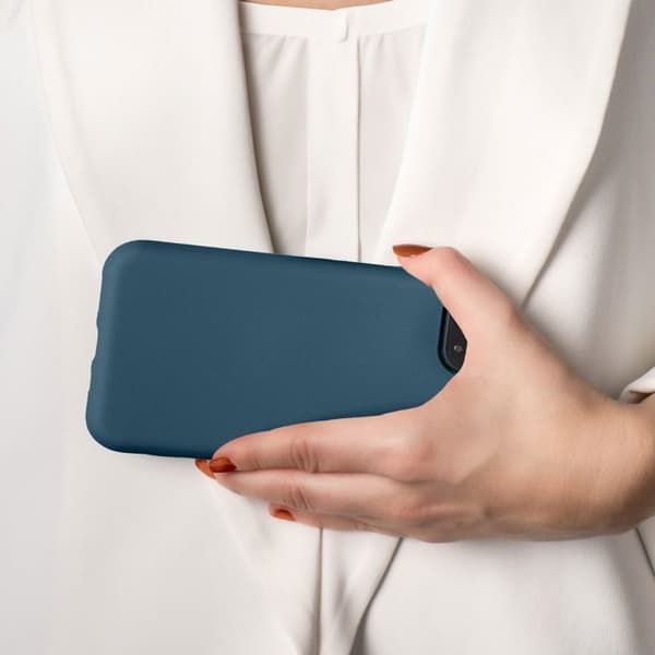 Skal för iPhone 11 PRO Stötabsorberande i LIQUID BLUE Blå