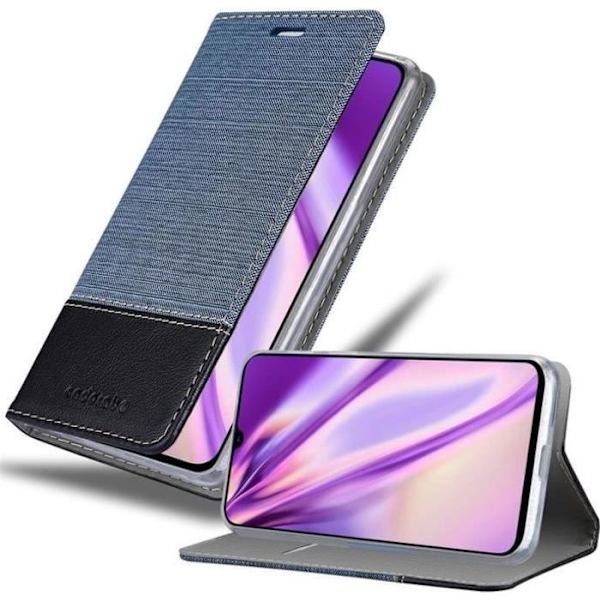 Cadorabo Fodral till Samsung Galaxy A70 i MÖRKBLÅ SVART