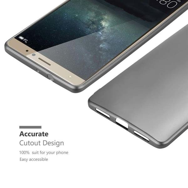 Skyddsfodral för Huawei MATE S Skyddsfodral i MATTSILVER Metallic Design Grå