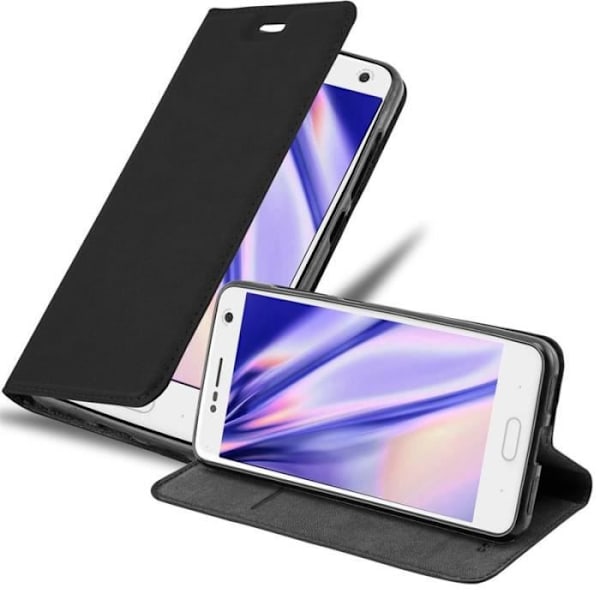 Cadorabo Fodral till ZTE BLADE V8 i NIGHT BLACK