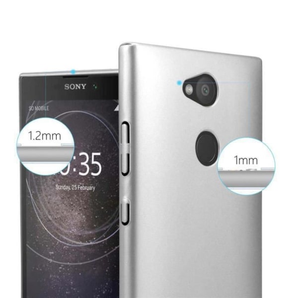 Coque - CADORABO - Sony Xperia L2 - Metallisk - Stötbeständig - Elegant design Pengar