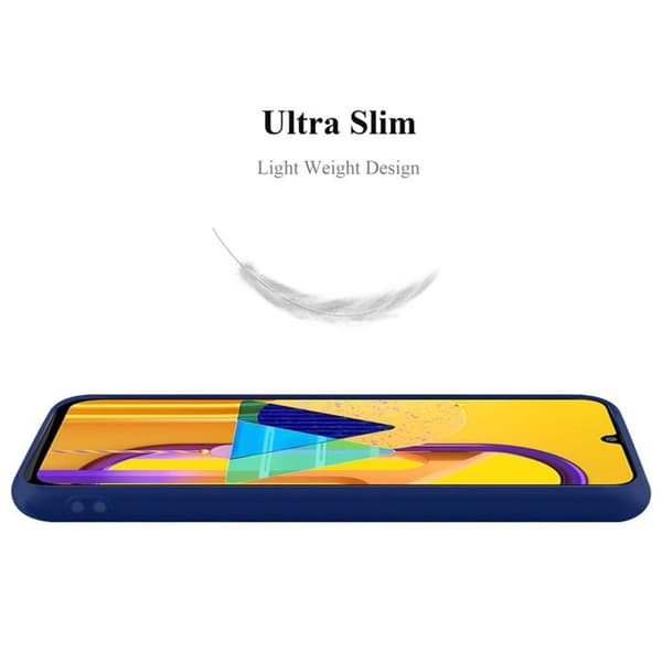Skyddsfodral för Samsung Galaxy M21 / M30s CANDY MÖRKBLEU Stötskydd Silikon Blå