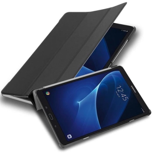 Cadorabo Fodral för Samsung Galaxy Tab A 2016 (10,1") SM-T585N - T580N i svart - UTAN automatisk väckning