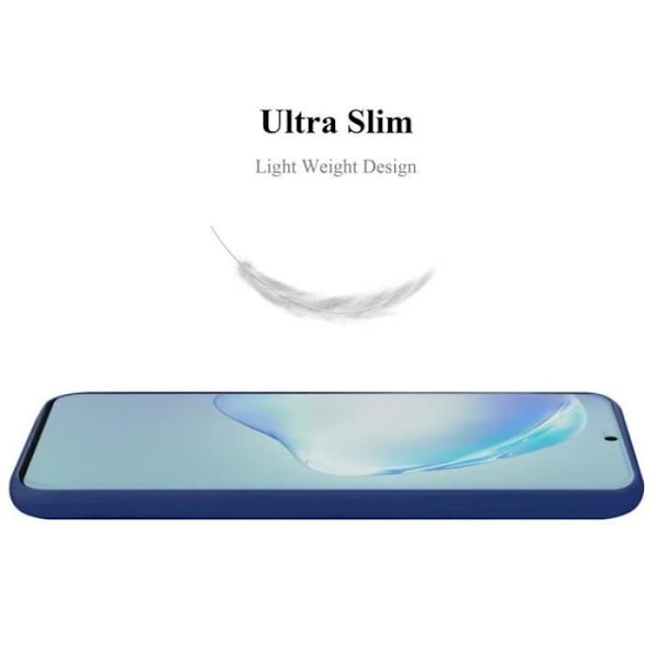 Skyddshuv - CADORABO - Samsung Galaxy S20 PLUS - Silikon TPU - Stötsäker - Tunn och lätt design Blå