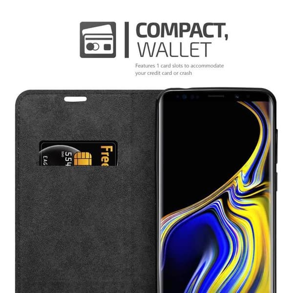 Fodral för Samsung Galaxy NOTE 9 Skal i MÖRKBRUN brun