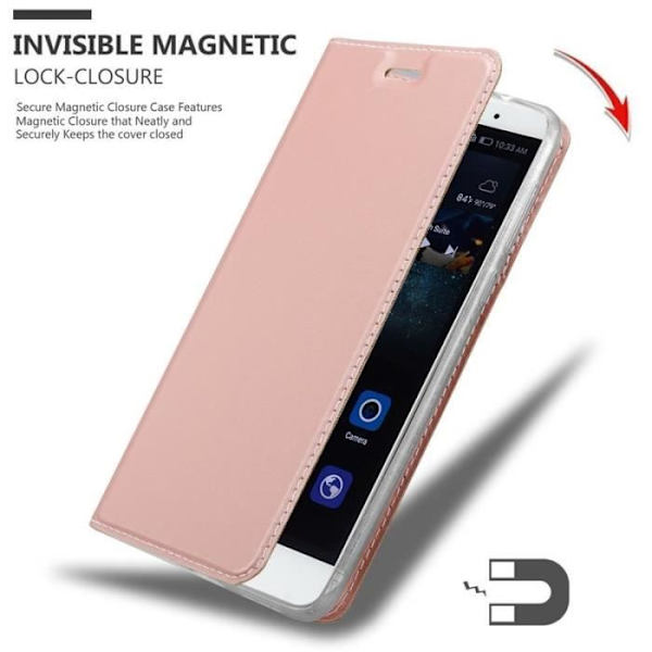 Cadorabo Fodral till Huawei MATE S i CLASSY ROSE GULD