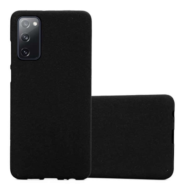 Skyddsfodral - CADORABO - Samsung Galaxy S20 FE - Silikon TPU - Frost svart - Tunn och lätt design Frost Svart