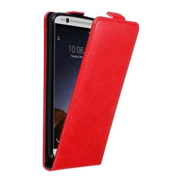 Cadorabo Fodral för ZTE Axon 7 Röd Fodral ZTE Axon 7 Fodral ZTE Axon 7 Plånbok