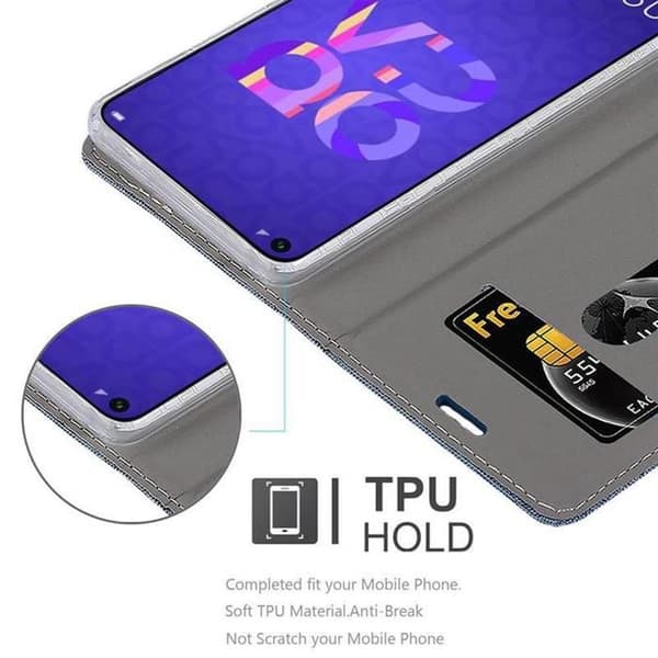 Skyddsfodral för Huawei NOVA 5 / 5 PRO i BLÅ SVART Stötskyddande Etui Blå