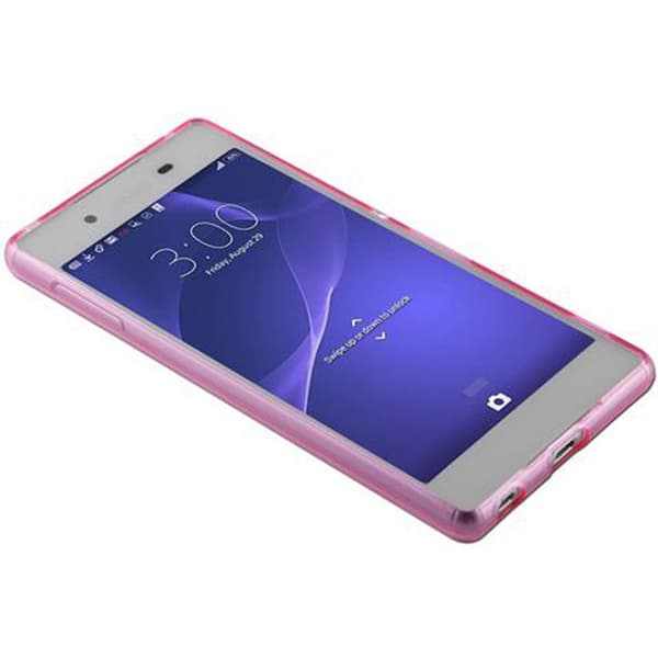 Transparent stötsäker silikonfodral för Sony Xperia Z3 PLUS / Z4 Ros