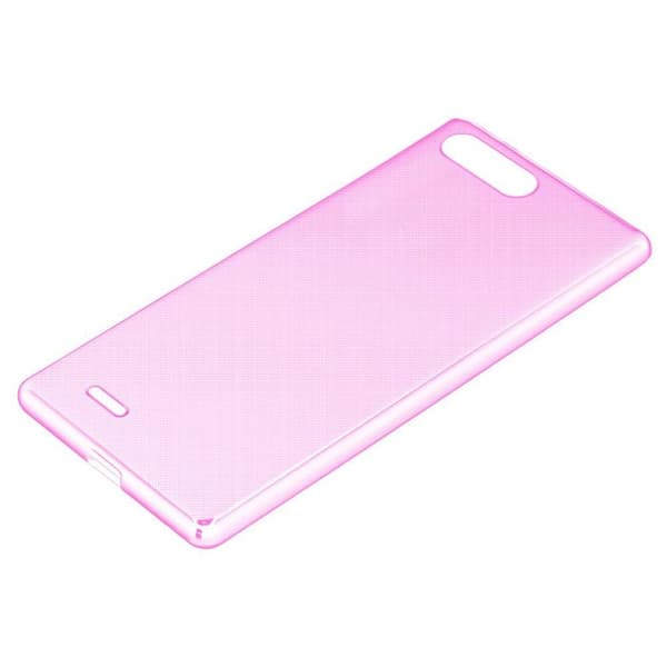 Transparent stötsäker silikonfodral för ZTE Blade V6 Ros