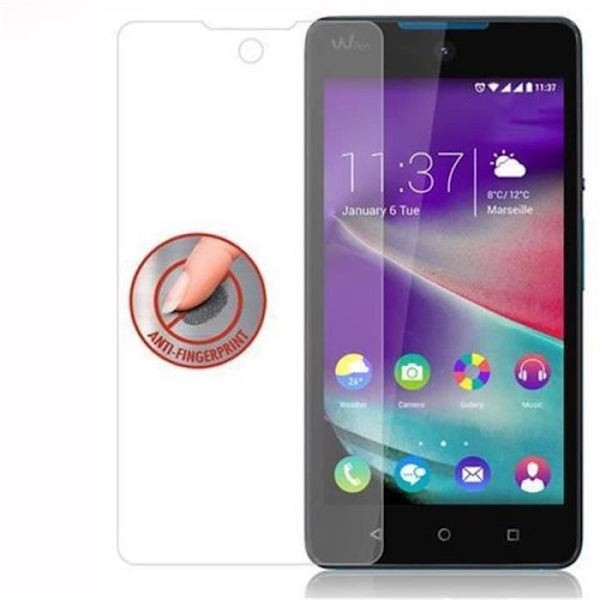 Cadorabo – Skärmskydd i härdat glas för > WIKO RAINBOW LITE < Skärmskydd i härdat glas Transparent