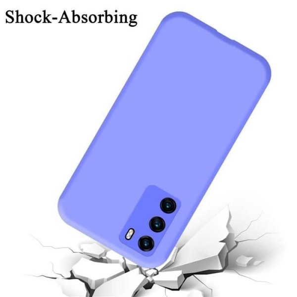 Telefonfodral - CADORABO - Huawei P40 - Silikon TPU - Optimal skydd - Tunn och lätt design Lila