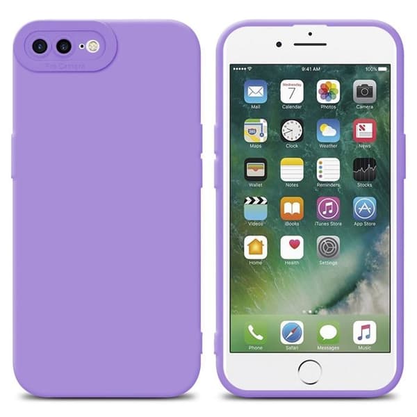 Skyddsfodral för iPhone 7 PLUS / 7S PLUS / 8 PLUS i LJUS VIOLETT, Stötsäker skyddsfodral Violett