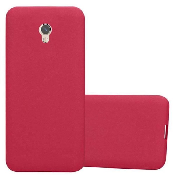 Coque - CADORABO - ZTE Blade V7 - FROST RÖD - Silikon TPU - Stötskydd FROST RÖD