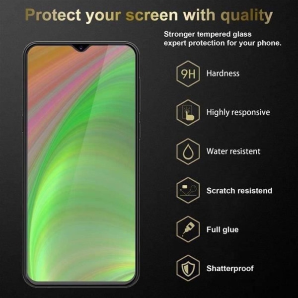 Skyddsglas för Samsung Galaxy M30s - CADORABO - Paket med 3 - Reptåligt - Tjocklek 0,3 mm Transparent