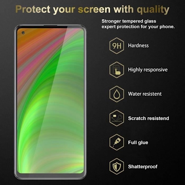 Cadorabo skyddsglas för Xiaomi Redmi 10X 4G in - härdat härdat skärmskydd
