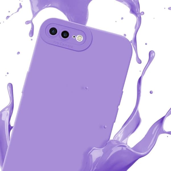 Skyddsfodral för iPhone 7 PLUS / 7S PLUS / 8 PLUS i LJUS VIOLETT, Stötsäker skyddsfodral Violett