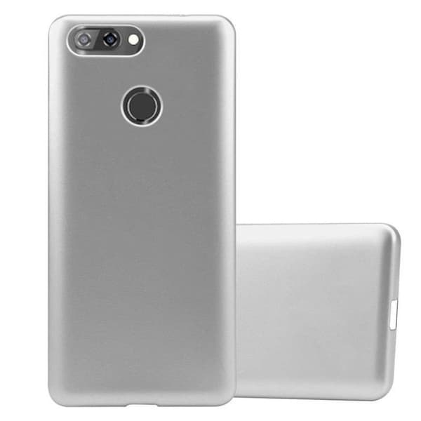 Skyddsskal för ZTE Blade V9 Skyddsskal i MATTE DESIGN i METALLISK SILVER Grå