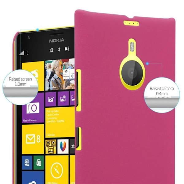 Coque - Cadorabo - Nokia Lumia 1520 - FROSTY ROSE VIF - Stötsäker skydd - Elegant design FROSTIG LJUSROSA