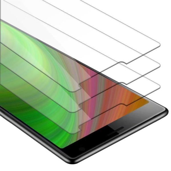 Cadorabo 3x skyddsglas för Sony Xperia 10 tum - 3x härdat skärmskyddsglas (härdat)