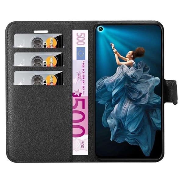 Fodral för Honor 20 / 20S / Huawei NOVA 5T i JET BLACK Svart