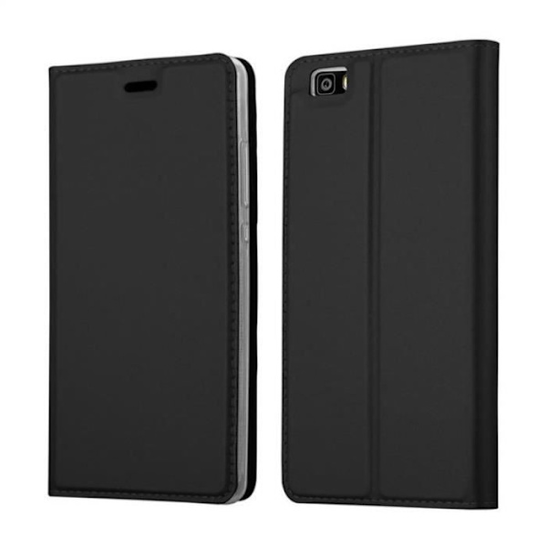 Cadorabo Fodral till Huawei P8 LITE i KLASSIG SVART