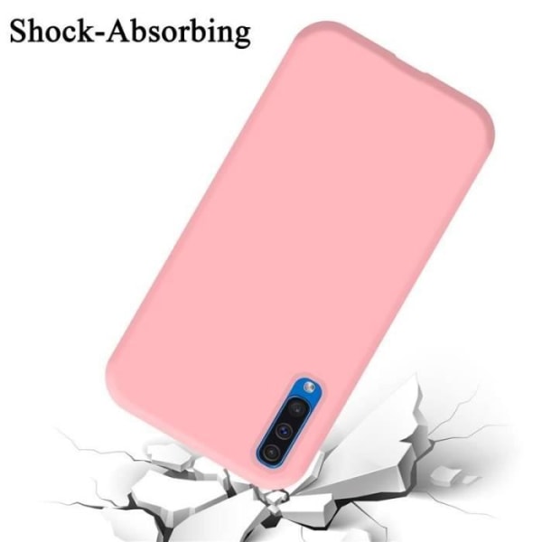 Cadorabo fodral för Samsung Galaxy A50/A50S/A30S - i rosa - Flexibel TPU silikon