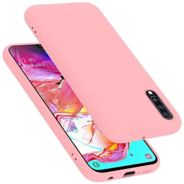 Mobilskal - CADORABO - Samsung Galaxy A70/A70S - Silikon TPU - Rosa - Optimal skydd Rosa