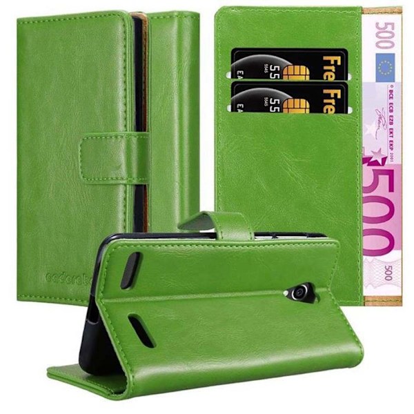 Fodral för ZTE Blade L7 i GRÖN PRÉ Skyddscase med stödfunktion Grön