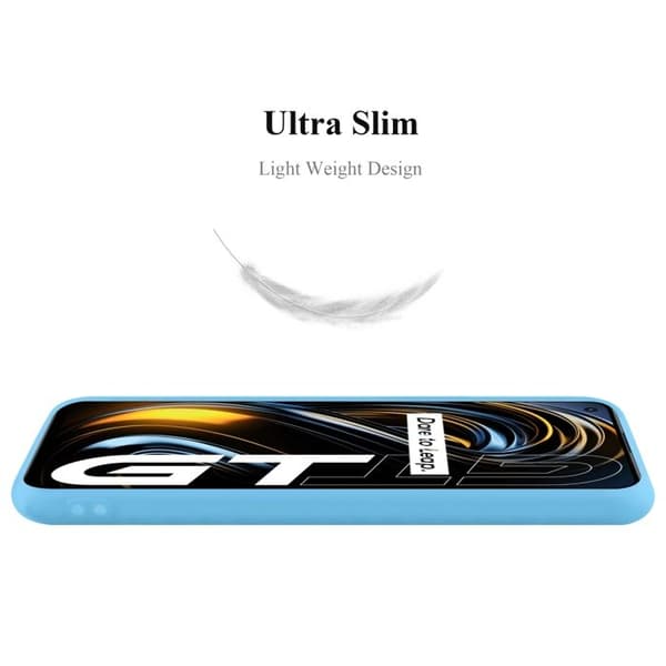 Skyddsfodral för Realme GT / GT Neo 2T / Q3 PRO CANDY BLÅ Stötsäker Silikon Blå