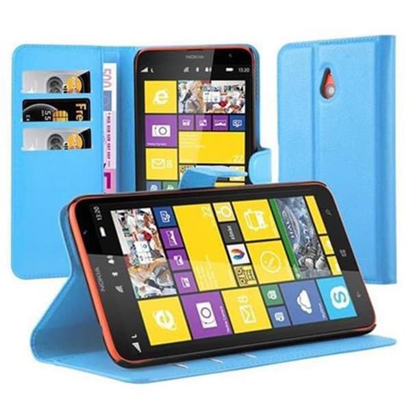 Etui för Nokia Lumia 1320 i PASTELLBLÅ Blå