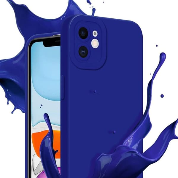 Skyddsfodral för iPhone 12 i FLUID BLÅ Stötsäker Blå