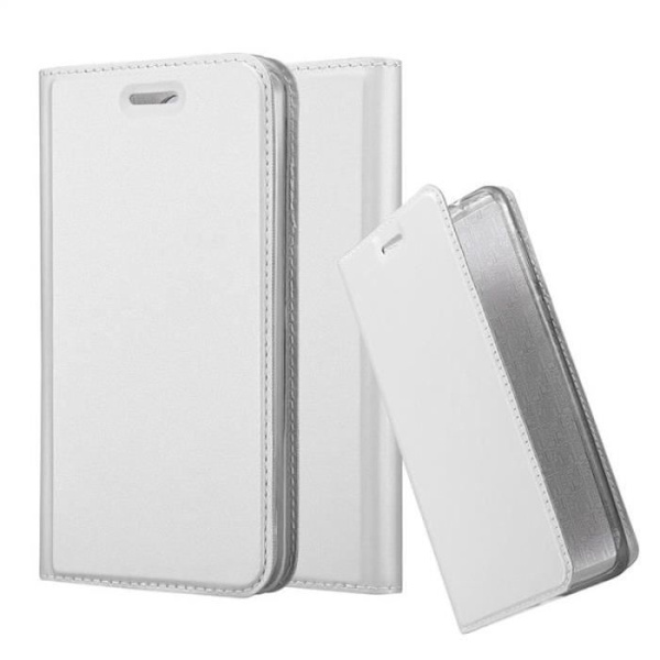 Cadorabo Fodral till LG K8 2017 i KLASSIG SILVER