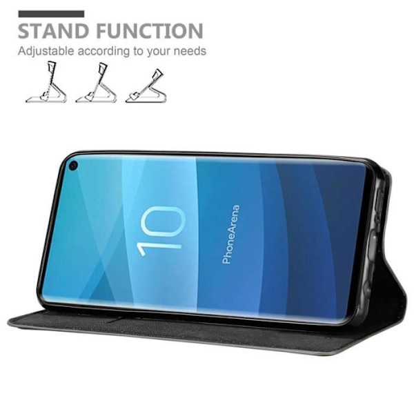 Cadorabo Fodral till Samsung Galaxy S10 i KAFFEBRUNT