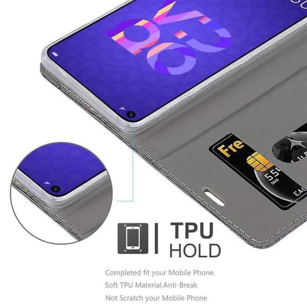 Skyddsfodral för Huawei NOVA 5 / 5 PRO i GRÅSVART Stötskyddande Etui Grå