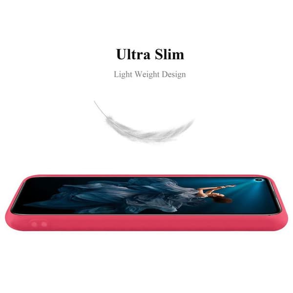 Skyddsfodral för Honor 20 PRO CANDY RÖD Stötsäker Silikon Röd