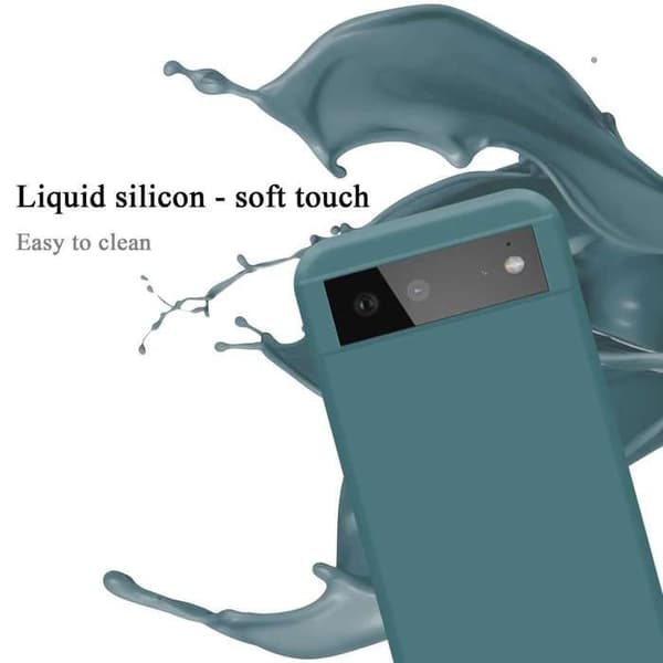 Skal för Google PIXEL 6 Stötskydd i LIQUID GREEN Grön