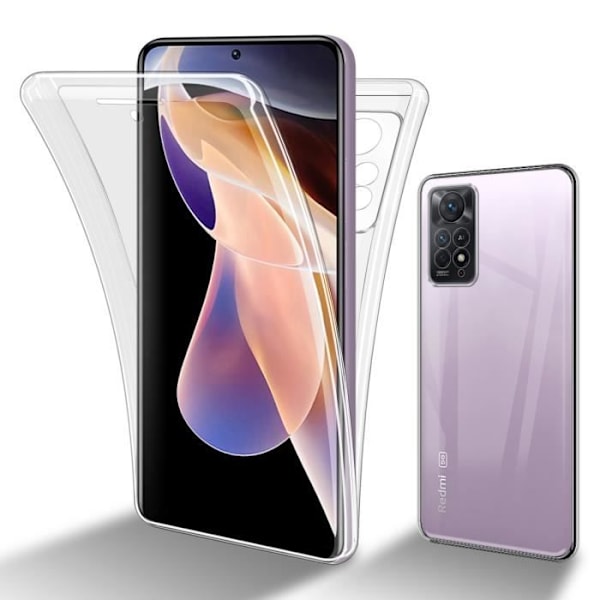Coque - CADORABO - Xiaomi RedMi NOTE 11 PRO 4G/5G - Skydd 360° - Silikon TPU - Transparent Transparent