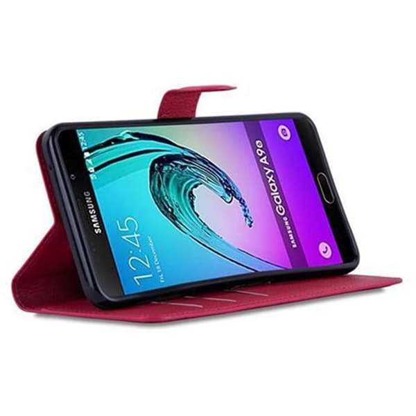 Fodral för Samsung Galaxy A9 2016 i KIRSCHRÖD Röd