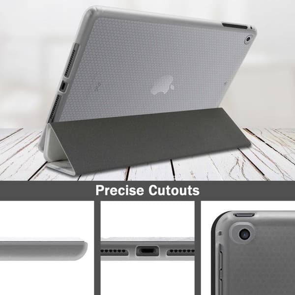 Fodral för iPad MINI / MINI 2 / MINI 3 / MINI 4 / MINI 5 Flip-skal i Vit Marmor Skydd Vit