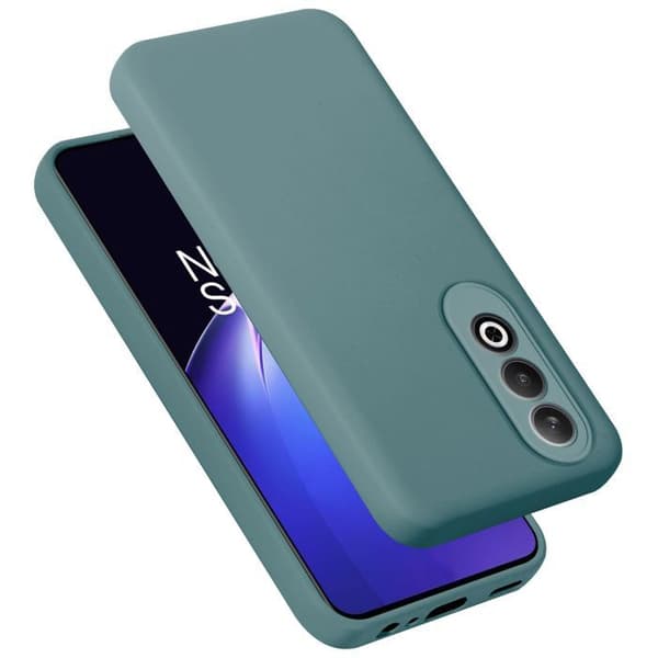 Skyddande stötsäker skal för OnePlus CE4 i flytande grön Grön