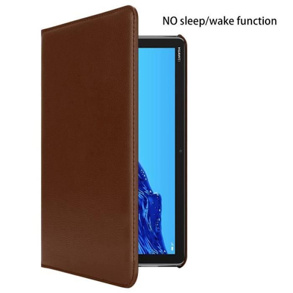 Cadorabo Fodral till Huawei MediaPad M5 LITE 10 (10,1" Zoll) i brunt - UTAN automatisk väckning