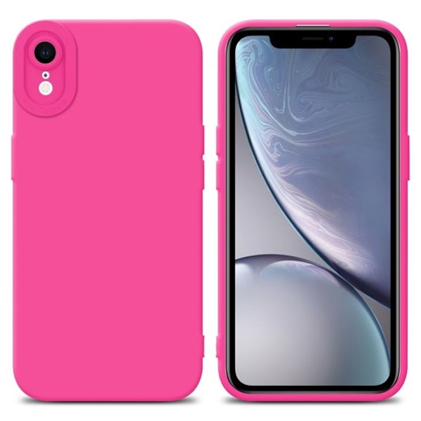 Fodral till Apple iPhone XR i FLUID HOTPINK Fodral Fodral i flexibelt TPU silikonskydd Rosa