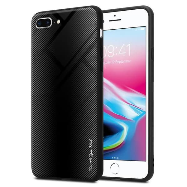 Skal för iPhone 7 PLUS / 7S PLUS / 8 PLUS Fodral i SVART OPAL Skydd