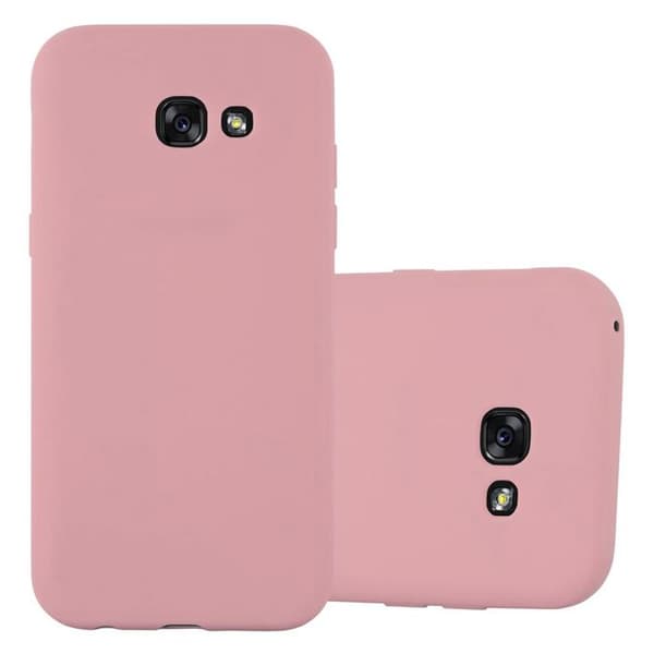 Skyddsfodral för Samsung Galaxy A7 2017 CANDY ROSE VIF Stötskydd Silikon Ros