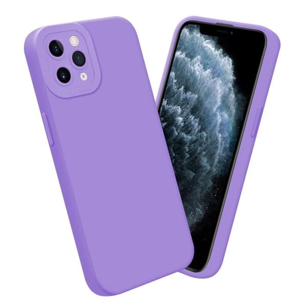 Skyddsfodral för iPhone 11 PRO MAX i LJUST VIOLETT Antichock Violett