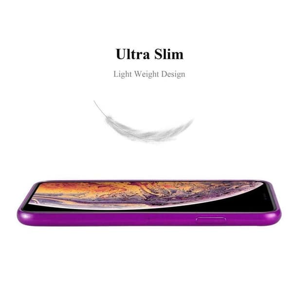 Skal för iPhone XS MAX LILAS Stötabsorberande Skydd Violett