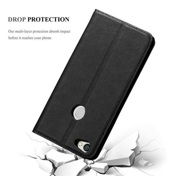 Etui för Xiaomi RedMi NOTE 5A Fodral i NATT SVART Svart
